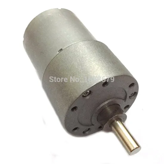 EBOWAN 37GB 37MM 12V DC 5RPM High Torque Gear Box Electric Motor