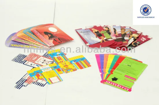 2015 Various Custom Printed Stocking Package Boxes