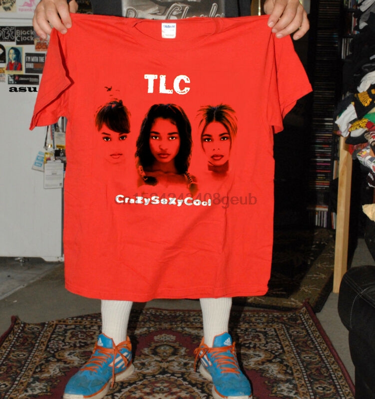 VTG - T shirt TLC - CrazySexyCool R&B classic Smooth & sexy soulful 1994 reprint