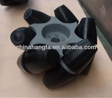 1300KG load capacity industrial grade mecanum wheel