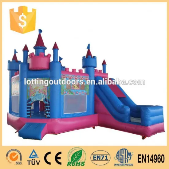 Princess Inflatableinflatable water floating island/Inflatable Jumping Castle kids outdoor games