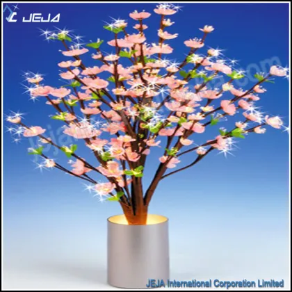 Fibre Optic White Lilies 50cm, fiber optic flower