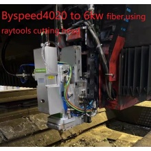 Bystronic CARBON dioxide cutter to optical fiber