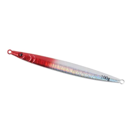 60g-100g Conical Fast Sinking Wood Jig for Sea Fishing: Trout, Carp, Tuna, Grouper, GT