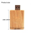Wooden Book USB Flash Drive Custom