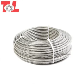 304 1X19 4mm stainless steel cable