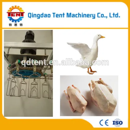 poultry slaughterhouse line duck defeather machine