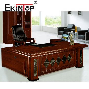 Antique Wood Executive Office Table and Chairs: Price and Specifications
