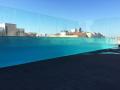 Yüzme havuzu için özelleştirilmiş şeffaf kalın akrilik cam