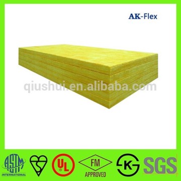 Made in China high quality soundproof various thickness glass wool with competitive price