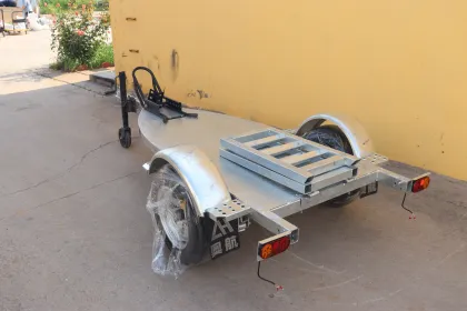 China OMAI: High-Quality Galvanized Motorbike Trailers