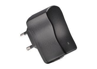 Black Matte 4.0mm Pin1 Amp Universal Usb Travel Charger Wit