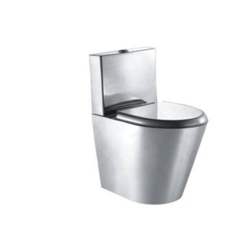 Stainless steel toilet bowl