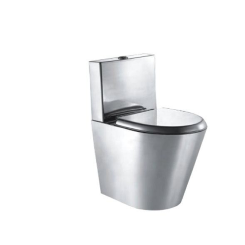 Toilettenschale aus Edelstahl