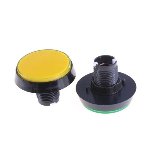 60mm Flat Round Led Push Buttons For Game