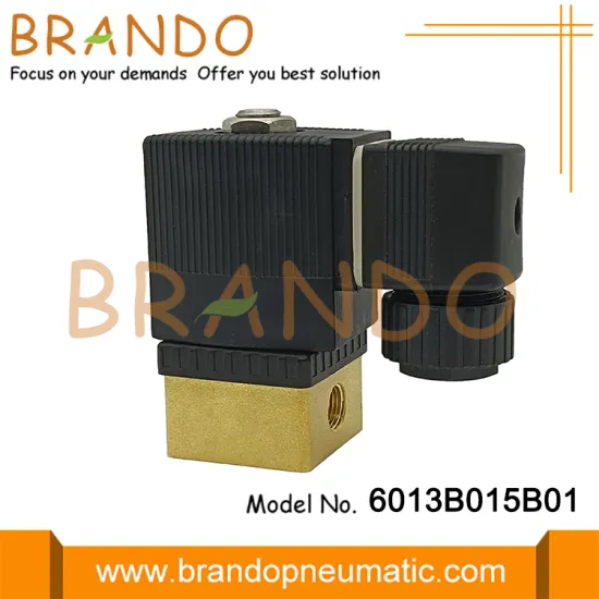 1/8'' Burkert Type 6013 Brass Solenoid Valve 24VDC