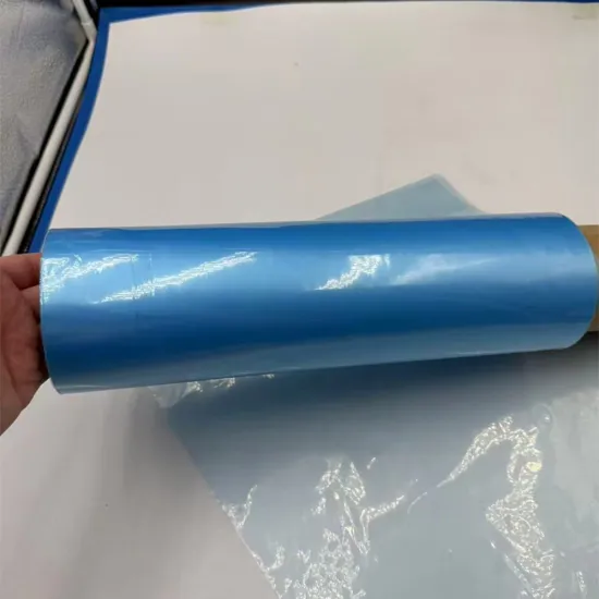 Light Blue LDPE Packaging Film