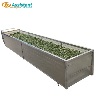 DL-6CWD-1090: เครื่องเหี่ยวแห้งชาเขียวชาเขียวขนาดใหญ่พร้อมอากาศอุ่น ๆ เหี่ยวแห้ง