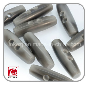 4cm/4.5cm Fashion Grey Resin Coat Toggle