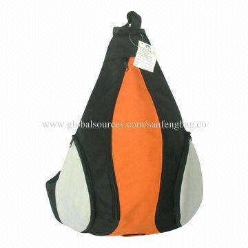 Fashionable Sling Bag/Backpack, Made of Nylon Material, Various Colors Available