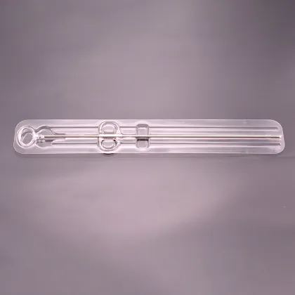 Suction endoscope blister packaging