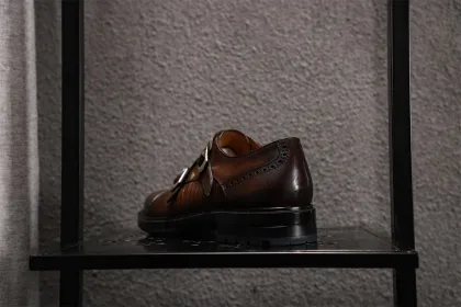 Men′ S Leather Business Breathable Fashion Casual Shoes