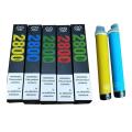 2800puffs Puff flexible vape desechable 8ml gran capacidad