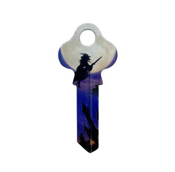 Halloween Door Lock Key Template
