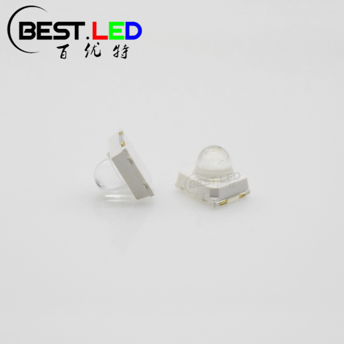 Dome Lens SMD LED 555nm Standard LEDs 15-Degree