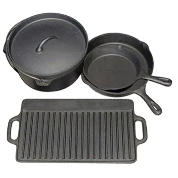 1.5QT Cast Iron Dutch Oven