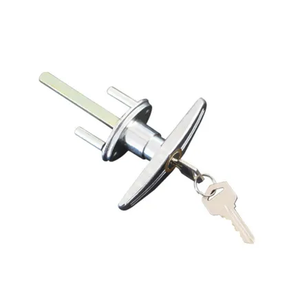 T-Handle Lock for Garage Door Security