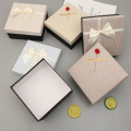 Wholesale Gift Paper Box Packaging with Lid Ribbon