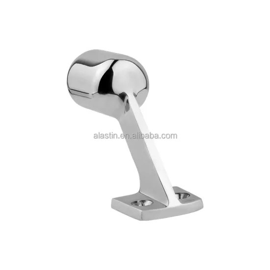 High Quality Boat Handrail Stanchion 316 Stainless Steel Yacht Accessories 60 Degree Marine Hand Rail Fitting