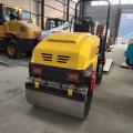 double steel wheel driver road roller