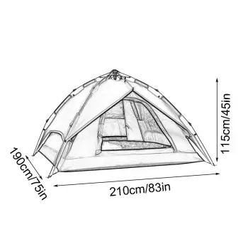 3-4 People Camping Waterproof Automatic fishing tent 3-4 People Camping Waterproof Automatic fishing tent