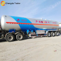 3 Axles 56.2M3 Manual Water LPG Tanker Trailers