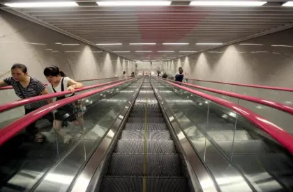 Skirt Panel Illumination and Handrail Illumination Escalator