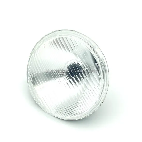 Top Fashion 5 Inch Round Black Metal H4000/H4402 Semi Sealed Beam for Truck and Tractor - H4 Bulb Car Light