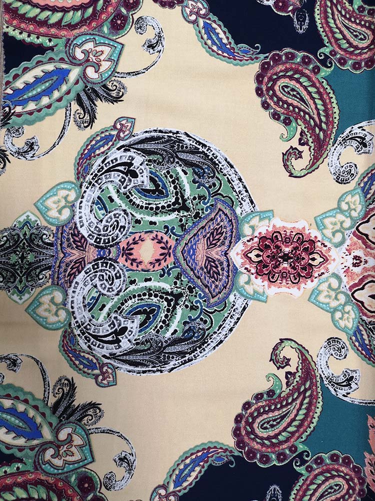 Pasiley Rayon Twill 3024S Printing Woven Fabric