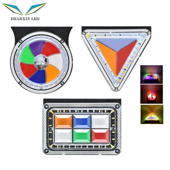 HearxinLED Truck Fog Light Anti-Collision Rear Tail Light LED Strobe