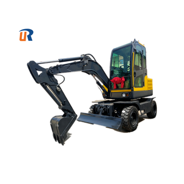 1 Ton & 0.8 Ton Micro Mini Excavators with Free Bucket - Earth Moving Machinery for Sale