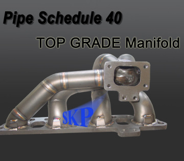 3mm Tube Thickness T25/T28 Header Manifold for 240SX SR20DET (1995-1998) Schedule 40 Pipe