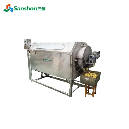 TXJ Continuous Potato Washing and Peeling Machine