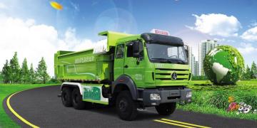 BEIBEN Construction waste truck