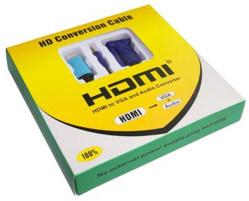 1.8m HDMI to VGA Cable (1m to 5m)