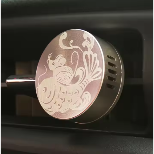 Recarga de aceite de perfume Mini recalentador de coches Clip de ventilación