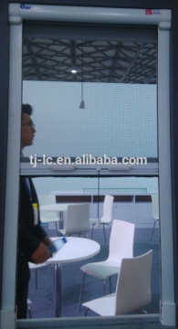 Roller insect screen window