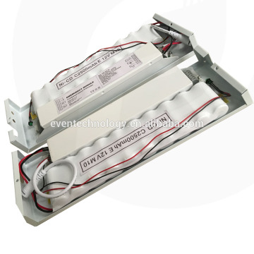 LED emergency pack matched 2000mAh battery for led tube 8w-25W
