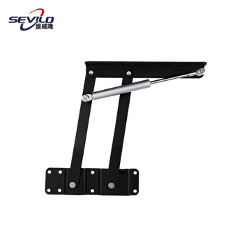 Metal Hardware Fitting Furniture Gas Hydraulic Hinge Mechanism For Coffee Table Desk