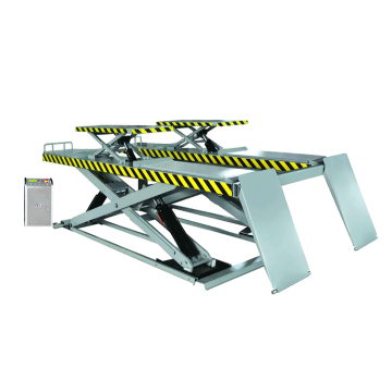 In ground Large platform scissors lift car jack